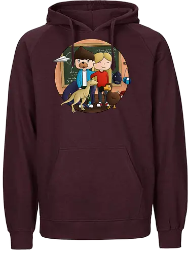 EpicStun - Dino - youtube, youtuber, merchandise, minecraft, epicstun, epicstunlp - Fairtrade Hoodie