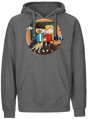 EpicStun - Dino - youtube, youtuber, merchandise, minecraft, epicstun, epicstunlp - Fairtrade Hoodie