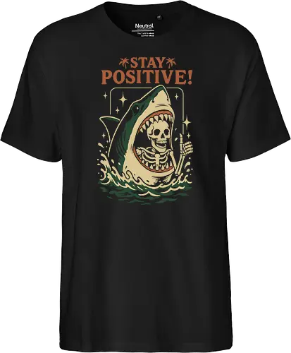 Bleib positiv - Lustiger Hai