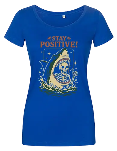 Bleib positiv - Lustiger Hai