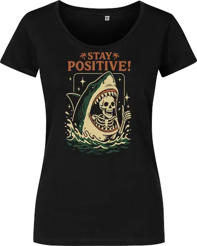 Bleib positiv - Lustiger Hai