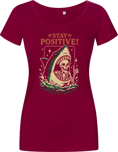 Bleib positiv - Lustiger Hai