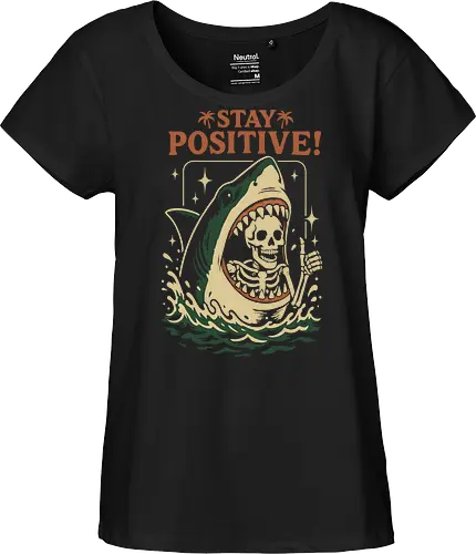 Bleib positiv - Lustiger Hai