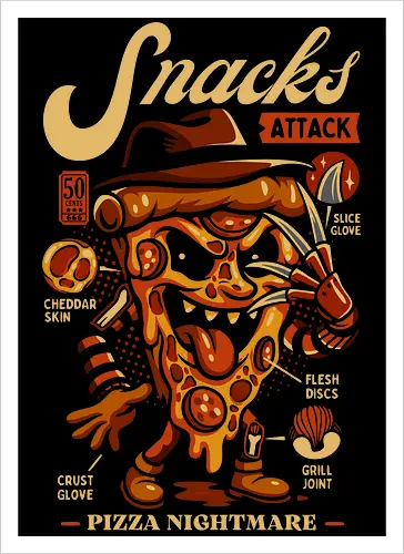 Snacks Attack - Pizza Nightmare