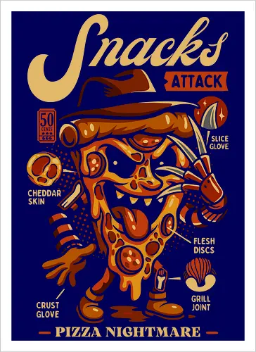 Snacks Attack - Pizza Nightmare