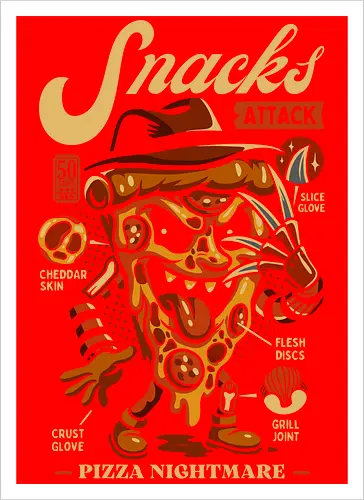 Snacks Attack - Pizza Nightmare