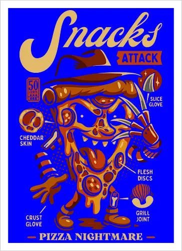 Snacks Attack - Pizza Nightmare