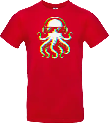 Disco Octopus Musik RGB