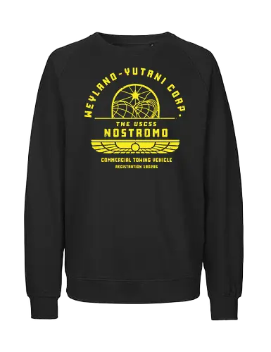 Weyland Corp. - nostromo, weyland yutani, alien, uscss, horror movie - Fairtrade Sweatshirt