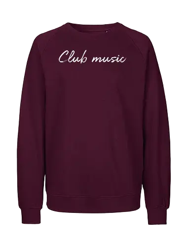 Club music - Fairtrade Sweatshirt