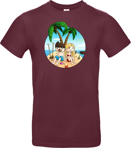 EpicStun - Insel - youtube, youtuber, merchandise, minecraft, epicstun, epicstunlp - Standard T-Shirt