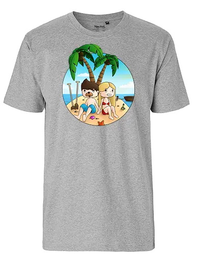 EpicStun - Insel - youtube, youtuber, merchandise, minecraft, epicstun, epicstunlp - Fairtrade T-Shirt