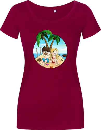 EpicStun - Insel - youtube, youtuber, merchandise, minecraft, epicstun, epicstunlp - Women T-Shirt