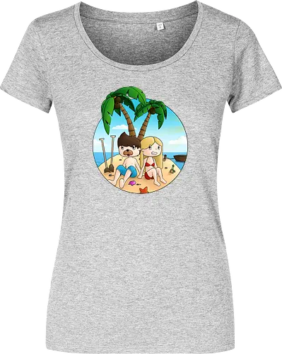 EpicStun - Insel - youtube, youtuber, merchandise, minecraft, epicstun, epicstunlp - Women T-Shirt