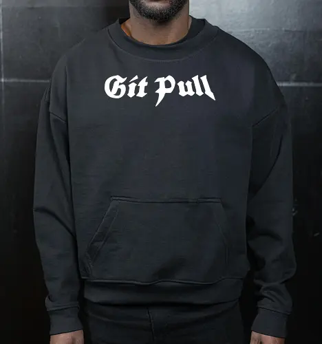 Git Pull - Cropped Sweatshirt