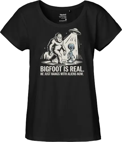Bigfoot is real. He just hangs with aliens now