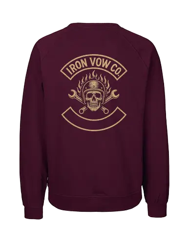 Wappen hinten - Fairtrade Sweatshirt