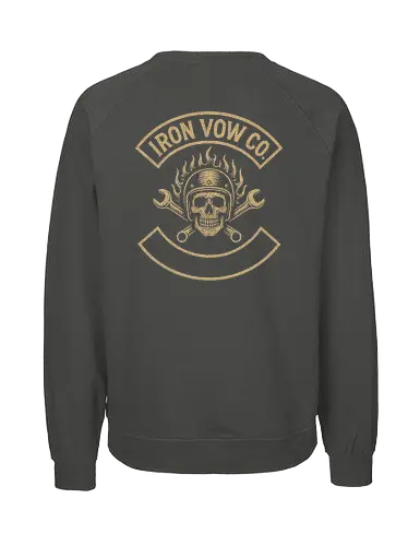 Wappen hinten - Fairtrade Sweatshirt