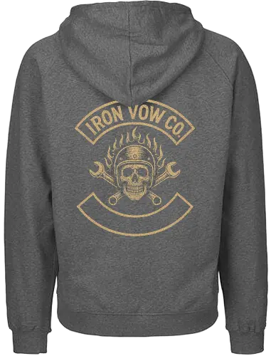 Wappen hinten - Fairtrade Hoodie