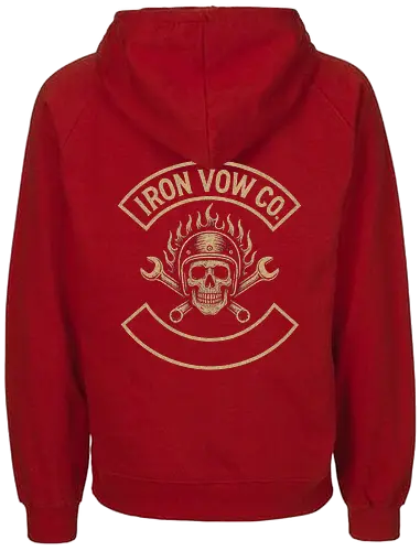 Wappen hinten - Fairtrade Hoodie