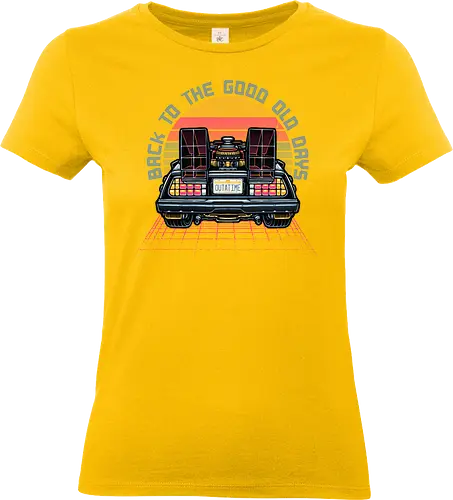 Back to the Good Old Days - Movie, film, sci-fi, science fiction, time travel, action, classic - Standard T-Shirt (Women)