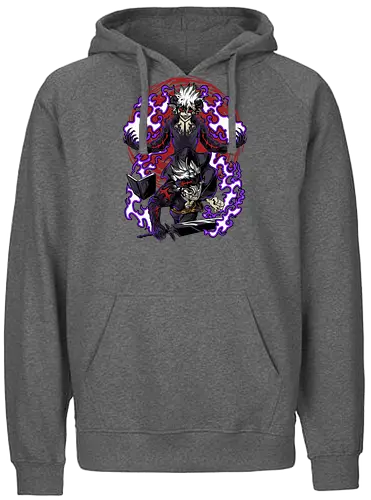 Demonborn Fury Colors - Wizard, Sorcery, Battle, Dragon, Swordfight, Knight, Magical World, Powers, Growth, Team Spirit, Ambition, Demonborn Fury Colors, Magie, Fantasy, Abenteuer, Zauberer, Magier, Kampf, Zauberei, Drachen, Mittelalter, Helden, Freundschaft, Mut, Spannung, Action, Shonen, Dunkelheit, Licht, Magischer Kampf, Zaubersprüche, Schwertkampf, Ritter, Magic, Fantasy, Adventure, Medieval, Hero, Friendship, Courage, Action, Shonen, Darkness, Light, Spellcasting, Hope, Destiny, Mystery, Magische Welt, Magische Kräfte, Wachstum, Teamgeist, Ehrgeiz, Hoffnung, Schicksal, Geheimnis - Fairtrade Hoodie