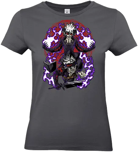 Demonborn Fury Colors - Wizard, Sorcery, Battle, Dragon, Swordfight, Knight, Magical World, Powers, Growth, Team Spirit, Ambition, Demonborn Fury Colors, Magie, Fantasy, Abenteuer, Zauberer, Magier, Kampf, Zauberei, Drachen, Mittelalter, Helden, Freundschaft, Mut, Spannung, Action, Shonen, Dunkelheit, Licht, Magischer Kampf, Zaubersprüche, Schwertkampf, Ritter, Magic, Fantasy, Adventure, Medieval, Hero, Friendship, Courage, Action, Shonen, Darkness, Light, Spellcasting, Hope, Destiny, Mystery, Magische Welt, Magische Kräfte, Wachstum, Teamgeist, Ehrgeiz, Hoffnung, Schicksal, Geheimnis - Standard T-Shirt (Women)