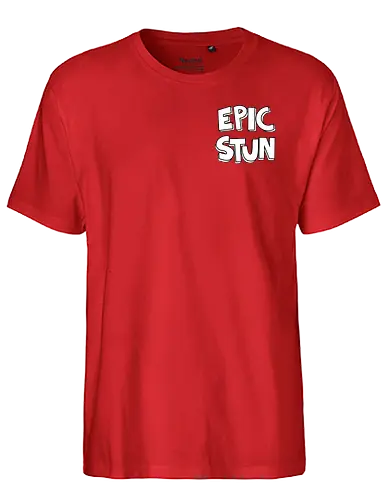 EpicStun - Logo - youtube, youtuber, merchandise, minecraft, epicstun, epicstunlp - Fairtrade T-Shirt