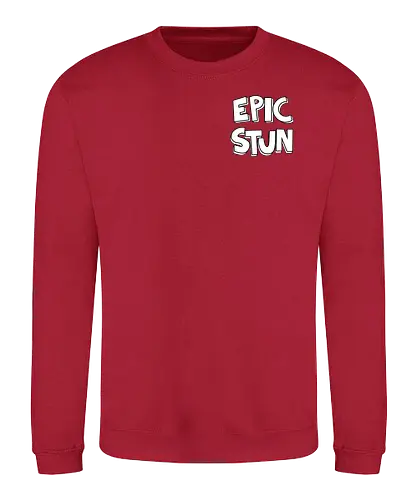 EpicStun - Logo - youtube, youtuber, merchandise, minecraft, epicstun, epicstunlp - Sweatshirt