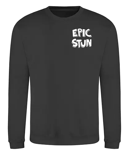EpicStun - Logo - youtube, youtuber, merchandise, minecraft, epicstun, epicstunlp - Sweatshirt