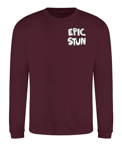 EpicStun - Logo - youtube, youtuber, merchandise, minecraft, epicstun, epicstunlp - Sweatshirt