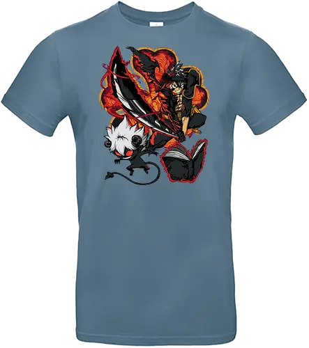 Hellfire Edge - Hellfire Edge, Magie, Fantasy, Abenteuer, Zauberer, Magier, Kampf, Zauberei, Drachen, Mittelalter, Helden, Freundschaft, Mut, Spannung, Action, Shonen, Dunkelheit, Licht, Magischer Kampf, Zaubersprüche, Schwertkampf, Ritter, Magische Welt, Magische Kräfte, Wachstum, Teamgeist, Ehrgeiz, Hoffnung, Schicksal, Geheimnis, Magic, Fantasy, Adventure, Wizard, Sorcery, Battle, Dragon, Medieval, Hero, Friendship, Courage, Action, Shonen, Darkness, Light, Spellcasting, Swordfight, Knight, Magical World, Powers, Growth, Team Spirit, Ambition, Hope, Destiny, Mystery - Standard T-Shirt