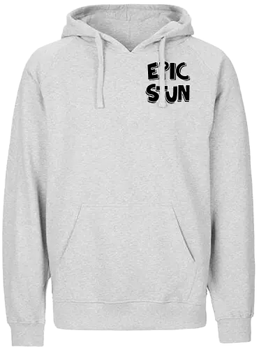 EpicStun - Logo - youtube, youtuber, merchandise, minecraft, epicstun, epicstunlp - Fairtrade Hoodie