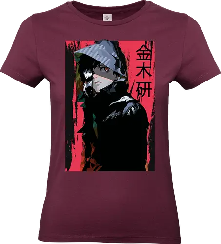 Bloodstained Veil - Jugendkultur, Angst, Kampf, Außenseiter, Geheimnisvoll, Bloodstained Veil, Dystopie, Übernatürlich, Horror, Spannung, Dystopia, Paranormal, Horror, Thriller, Drama, Action, Youth Culture, Fear, Battle, Outcast, Mysterious, Dark, Magic, Transformation, Japanese Setting, Survival, Psychological, Monster, Mythology, Fantasy, Emotions, Puzzle, Gothic, Black, White, Illustration, Art, Dunkel, Magie, Verwandlung, Japanisches Setting, Survival, Psychothriller, Monster, Mythologie, Fantasie, Emotionen, Rätsel, Gothic, Schwarz, Weiß, Illustration, Kunst, Drama, Action - Standard T-Shirt (Women)