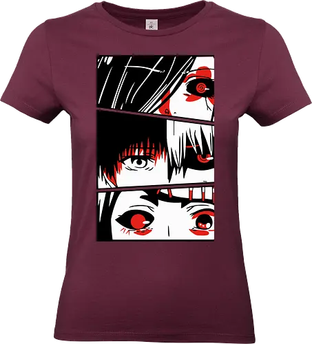 Veil of Sorrow - Veil of Sorrow, Dystopie, Übernatürlich, Horror, Spannung, Drama, Action, Jugendkultur, Angst, Kampf, Außenseiter, Geheimnisvoll, Dunkel, Magie, Verwandlung, Japanisches Setting, Survival, Psychothriller, Monster, Mythologie, Fantasie, Emotionen, Rätsel, Gothic, Schwarz, Weiß, Illustration, Kunst, Dystopia, Paranormal, Horror, Thriller, Drama, Action, Youth Culture, Fear, Battle, Outcast, Mysterious, Dark, Magic, Transformation, Japanese Setting, Survival, Psychological, Monster, Mythology, Fantasy, Emotions, Puzzle, Gothic, Black, White, Illustration, Art - Standard T-Shirt (Women)