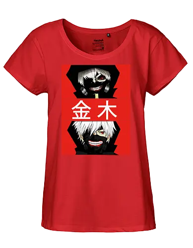 Red Requiem - Red Requiem, Dystopie, Übernatürlich, Horror, Spannung, Drama, Action, Jugendkultur, Angst, Kampf, Außenseiter, Geheimnisvoll, Dunkel, Magie, Verwandlung, Japanisches Setting, Survival, Psychothriller, Monster, Mythologie, Fantasie, Emotionen, Rätsel, Gothic, Schwarz, Weiß, Illustration, Kunst, Dystopia, Paranormal, Horror, Thriller, Drama, Action, Youth Culture, Fear, Battle, Outcast, Mysterious, Dark, Magic, Transformation, Japanese Setting, Survival, Psychological, Monster, Mythology, Fantasy, Emotions, Puzzle, Gothic, Black, White, Illustration, Art - Fairtrade Girl Shirt