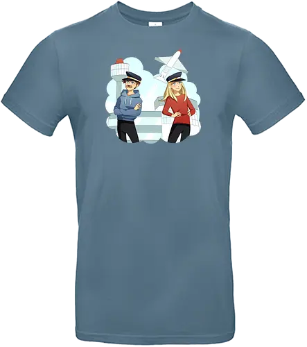 EpicStun - Flughafen - youtube, youtuber, merchandise, minecraft, epicstun, epicstunlp - Standard T-Shirt
