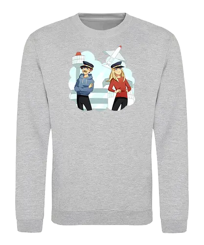 EpicStun - Flughafen - youtube, youtuber, merchandise, minecraft, epicstun, epicstunlp - Sweatshirt