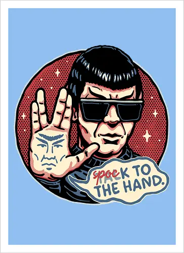 Spock to the hand