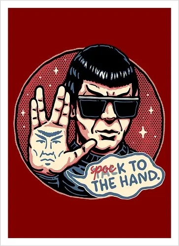 Spock to the hand