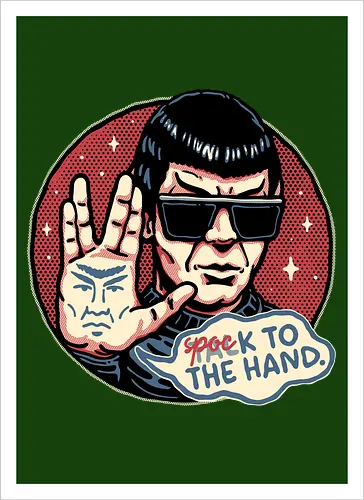 Spock to the hand