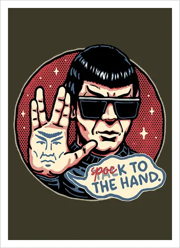 Spock to the hand