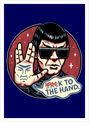 Spock to the hand
