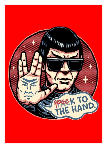 Spock to the hand
