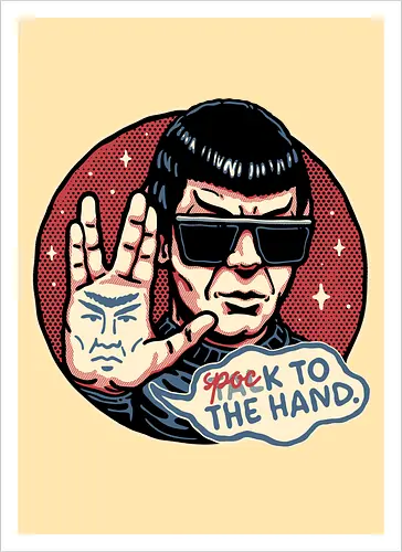Spock to the hand