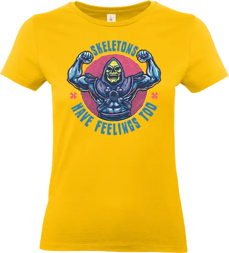 Skeletons have feeling too - Comics, comic book, cartoons, TV show, animated, animation, villain - Standard T-Shirt (Women)