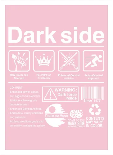 Dark side label