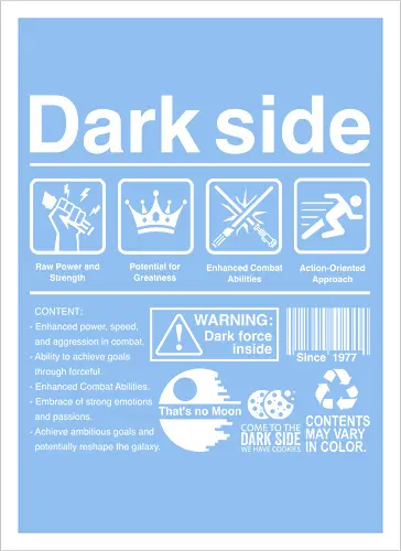 Dark side label