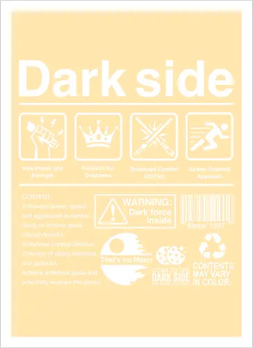 Dark side label