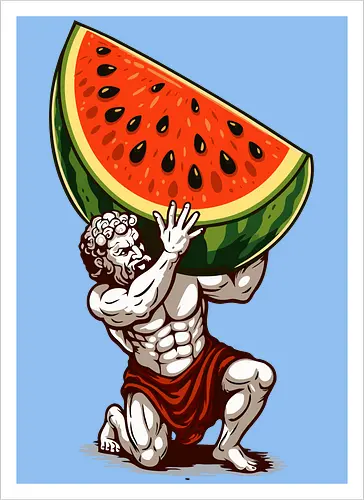 Wassermelonenatlas